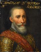 Portrait of Francisco Hurtado de Mendoza, admiral of Aragon., Jan Antonisz. van Ravesteyn